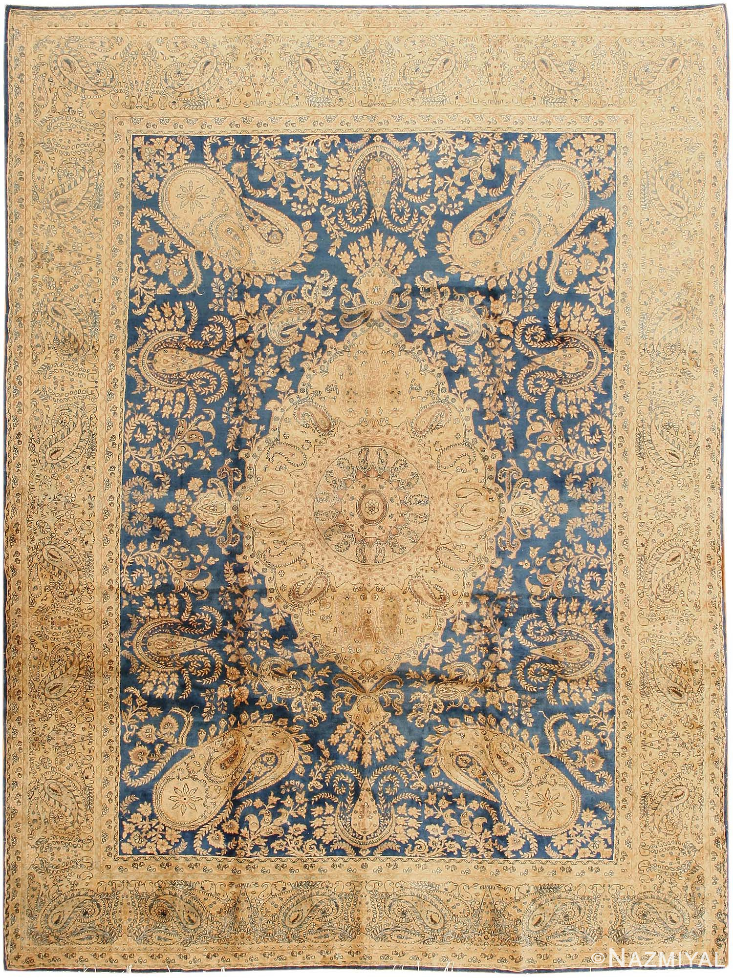 Antique Kerman Persian Rug 43554 Detail/Large View