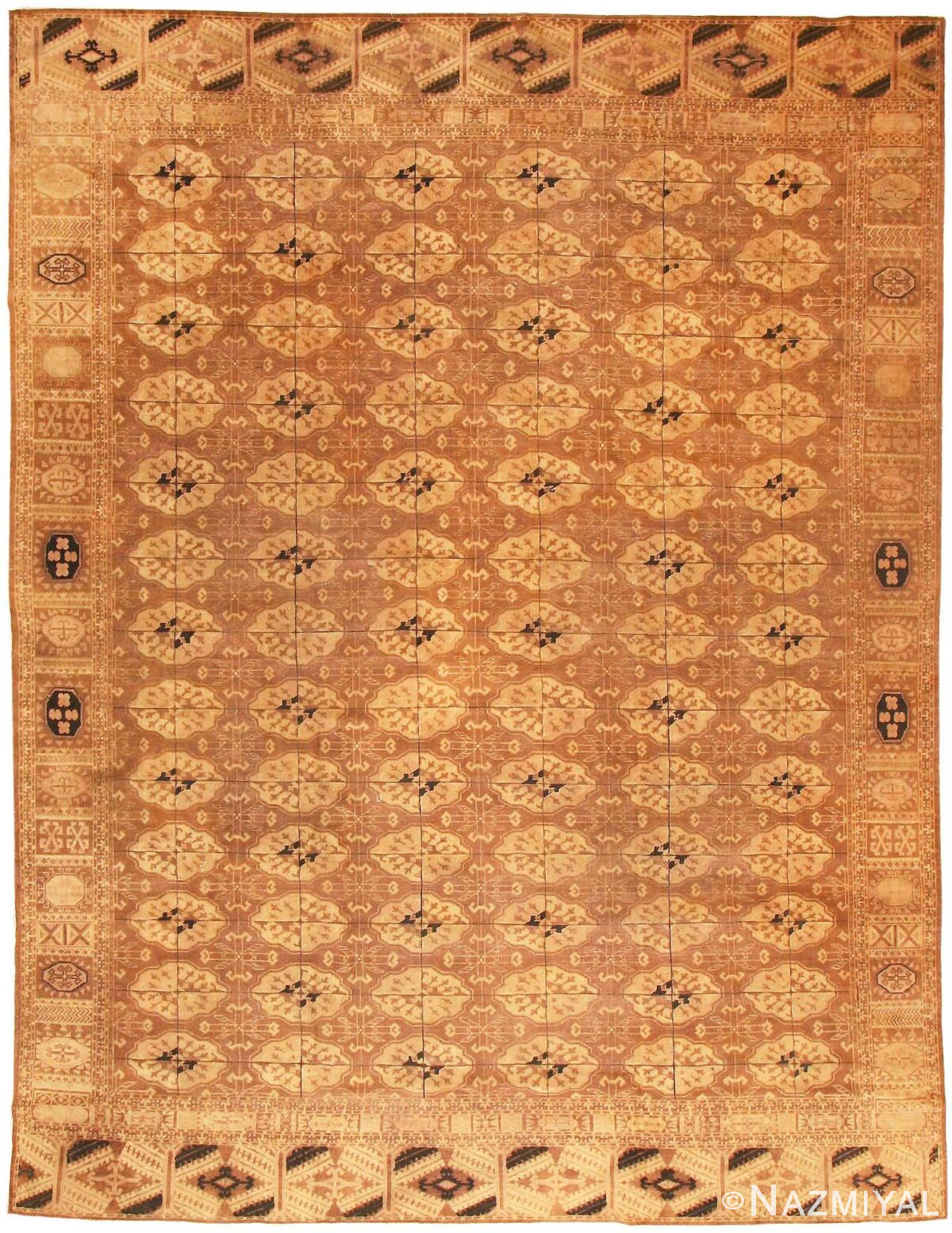 Antique Khotan Oriental Carpet 41295 Nazmiyal