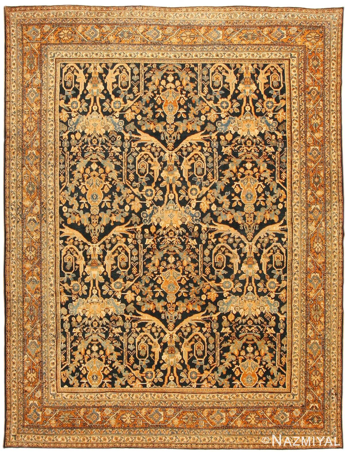 Persian Antique Sultanabad Rug 42931 Nazmiyal