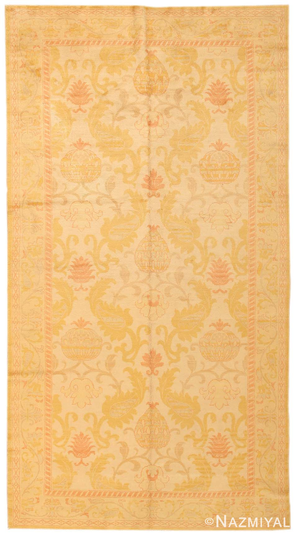 Antique Spanish Carpet 43703 Detail/Large View