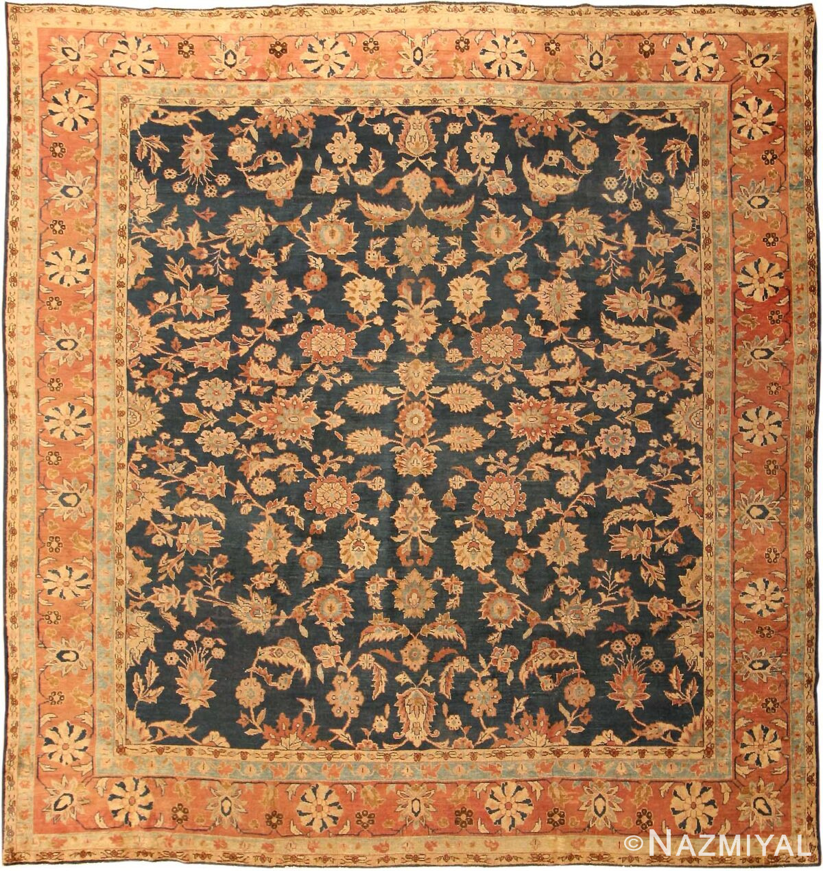 Antique Sultanabad Persian Rugs 3199 Detail/Large View