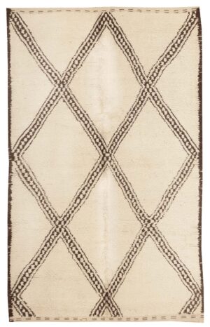 Mid Century Moroccan Rug #44976 Detail/Large View