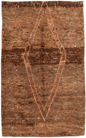 Mid Century Moroccan Rug #44983 Detail/Large View