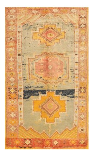 Mid Century Moroccan Rug #44988 Detail/Large View