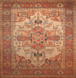 Heriz Serapi Persian Rugs17772 Detail/Large View