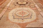 Antique Khotan Rug 44940 Lower Ivory Medallion Nazmiyal