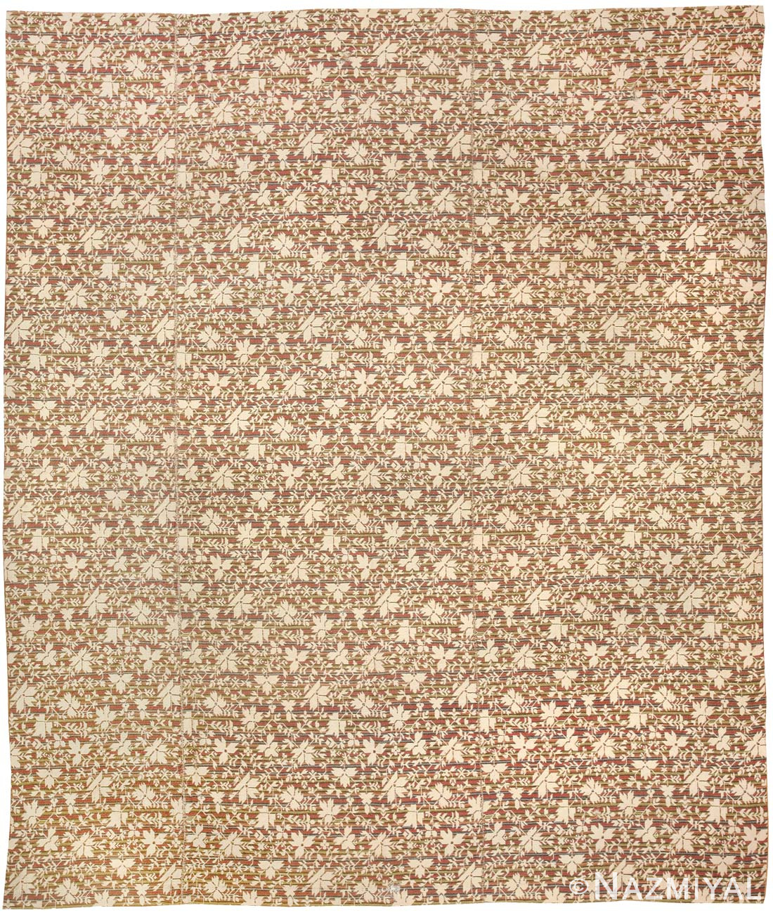 American Antique Ingrain Rug 2586 by nazmiyal
