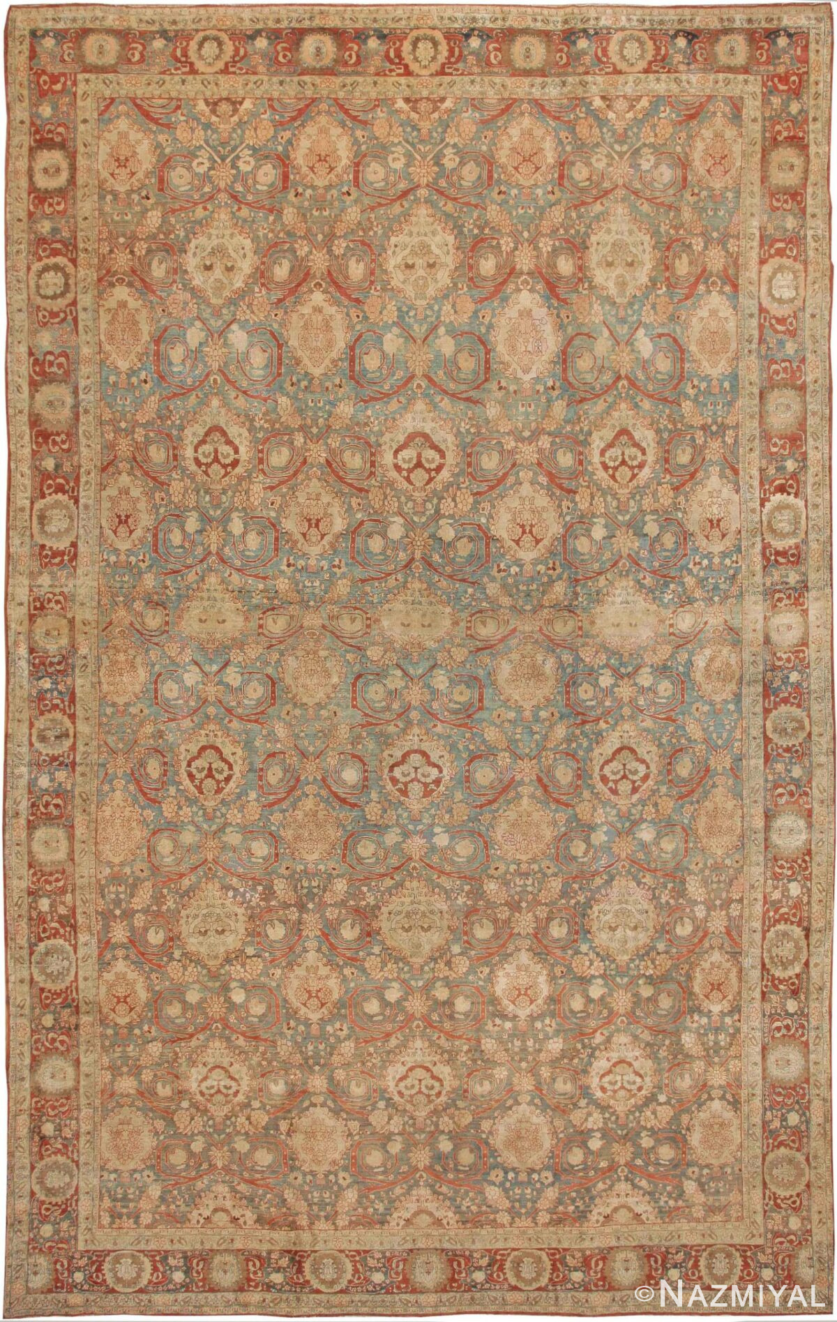 Antique Bidjar Persian Rug 40686 Detail/Large View