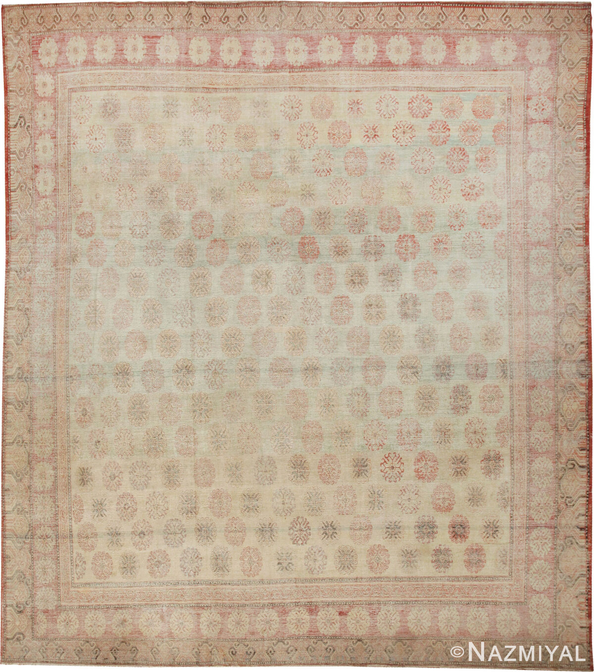 Antique Silk Khotan Oriental Rugs 43183 Detail/Large View