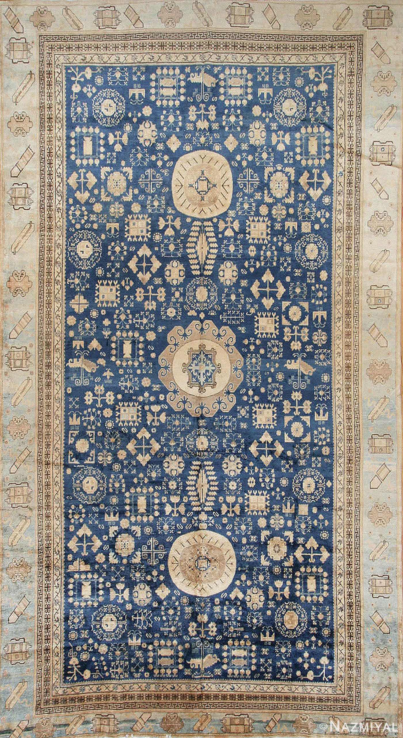 Antique Khotan Oriental Rug 44399 Nazmiyal Antique Rugs