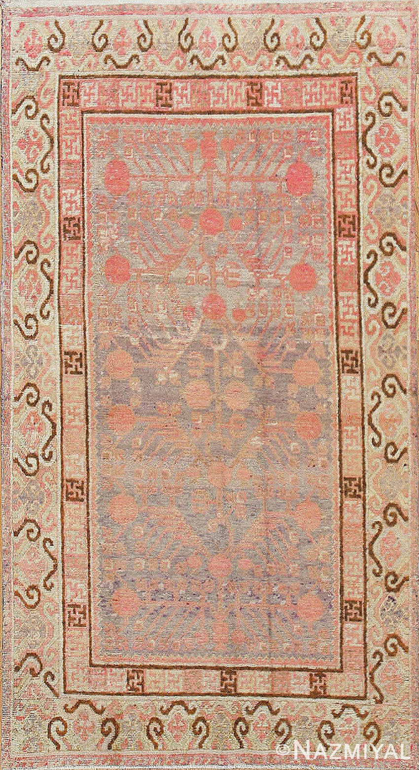 Antique Khotan Oriental Rug #44541 Detail/Large View