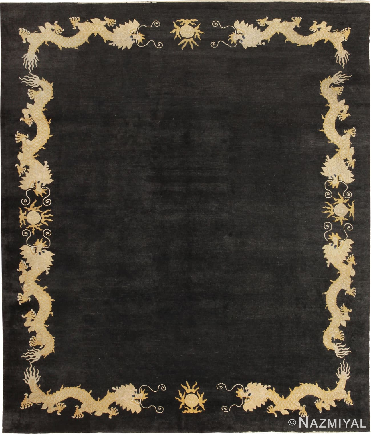 Antique Chinese Oriental Rug 44826 Nazmiyal Antique Rugs
