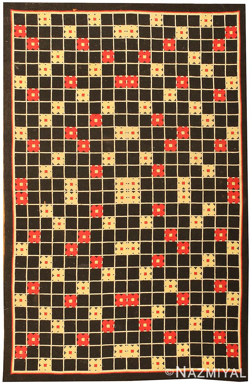 Art Deco Kilim Rug 2700 Nazmiyal