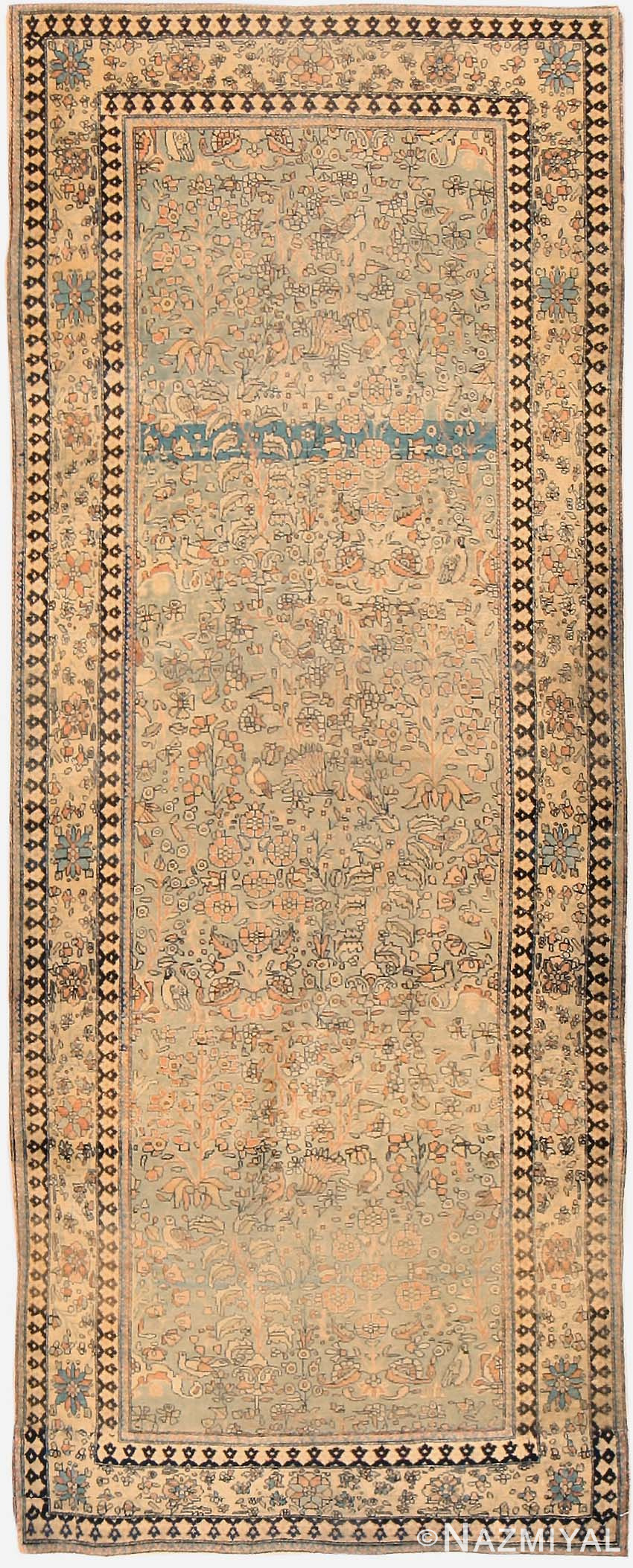 Antique Kashan Persian Rug 42141 Detail/Large View