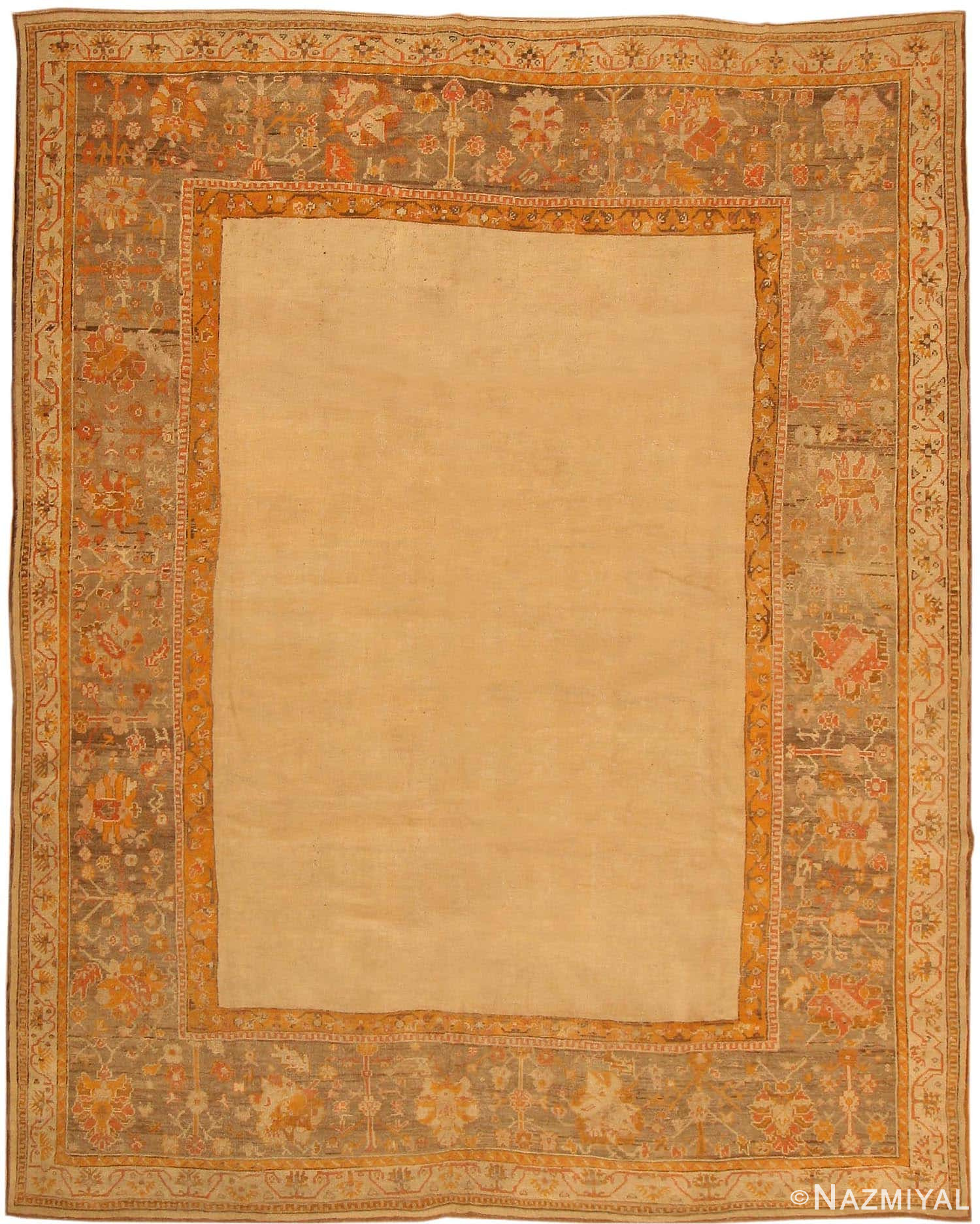 Antique Ghiordes Turkish Rug 43041 Detail/Large View