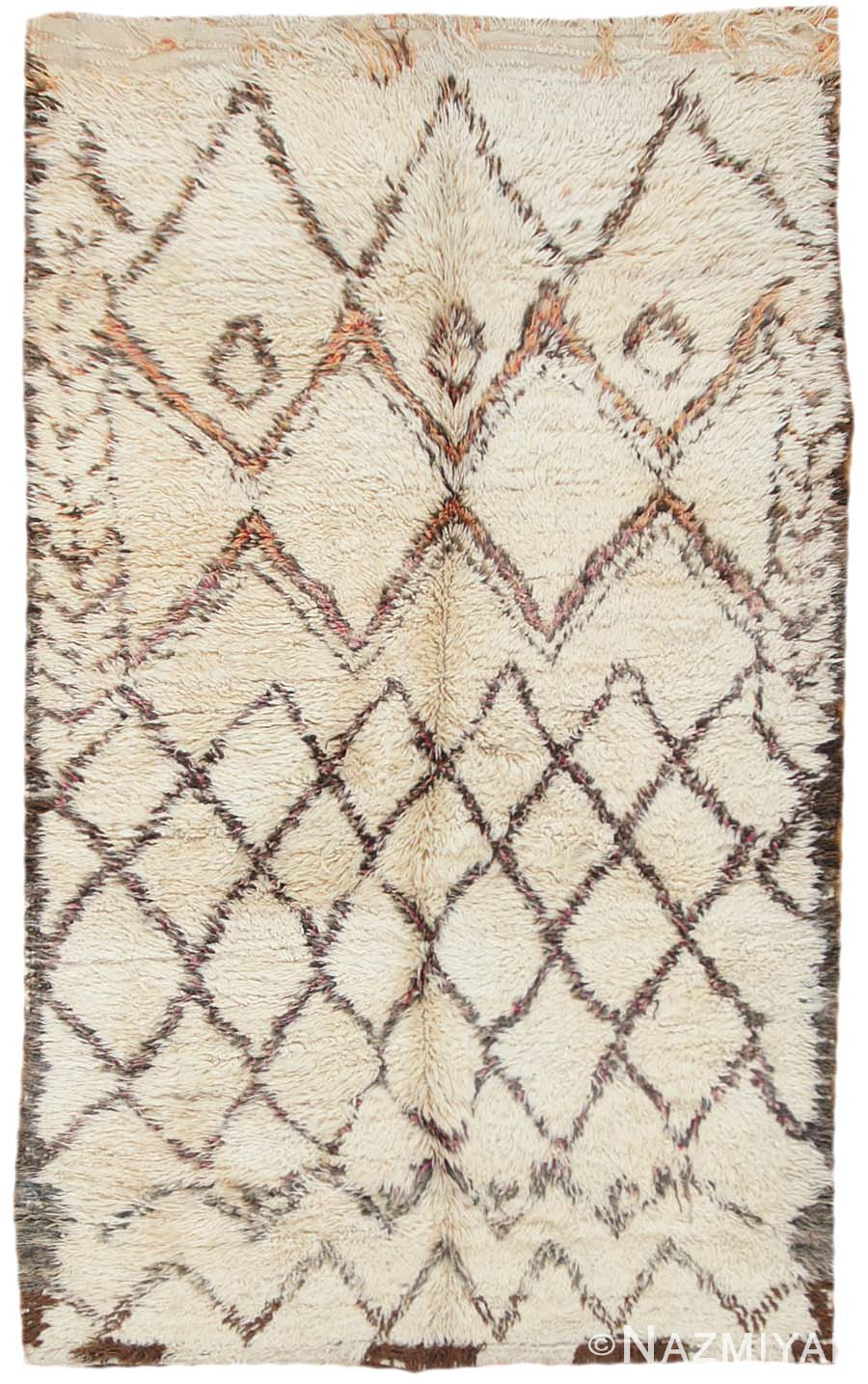 Vintage Moroccan Oriental Rug #44457 Detail/Large View