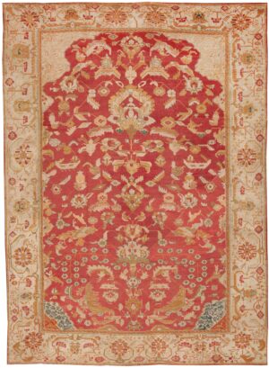 Antique Oushak  Turkish Carpets 41688 Detail/Large View