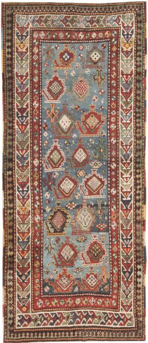 Antique Kazak Caucasian Rug 44563 Nazmiyal