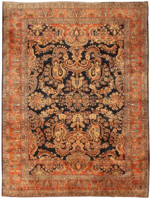 Antique Mehajeran Persian Rugs 43572 Detail/Large View
