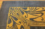 antique art nouveau french rug 43139 corner Nazmiyal