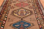 Antique Persian Bakshaish Runner Rug 41944 Four Medallion Nazmiyal