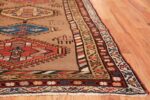 Antique Persian Bakshaish Runner Rug 41944 Side Corner Nazmiyal