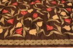 Border Antique Savonnerie French rug 44949 by Nazmiyal Antique Rugs in NYC
