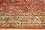 Border Large Antique Tabriz Persian carpet 44813 by Nazmiyal