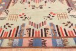 Border Art Deco Indian rug 44915 by Nazmiyal