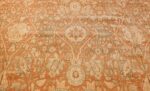 decorative antique indian vase design oriental agra rug 3136 circle Nazmiyal