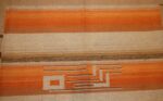 flat woven room size vintage swedish Kilim rug 3372 design Nazmiyal