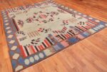 Full Vintage Art Deco Indian rug 44915 by Nazmiyal