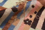 Pile Vintage Art Deco Indian rug 44915 by Nazmiyal