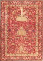 Rare and Collectible Antique Turkish Tuduc Rug #786 by Nazmiyal Antique Rugs