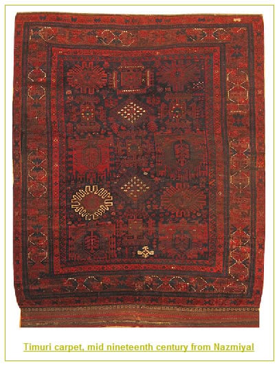 Antique Tribal Timuri Baluch Rug by Nazmiyal