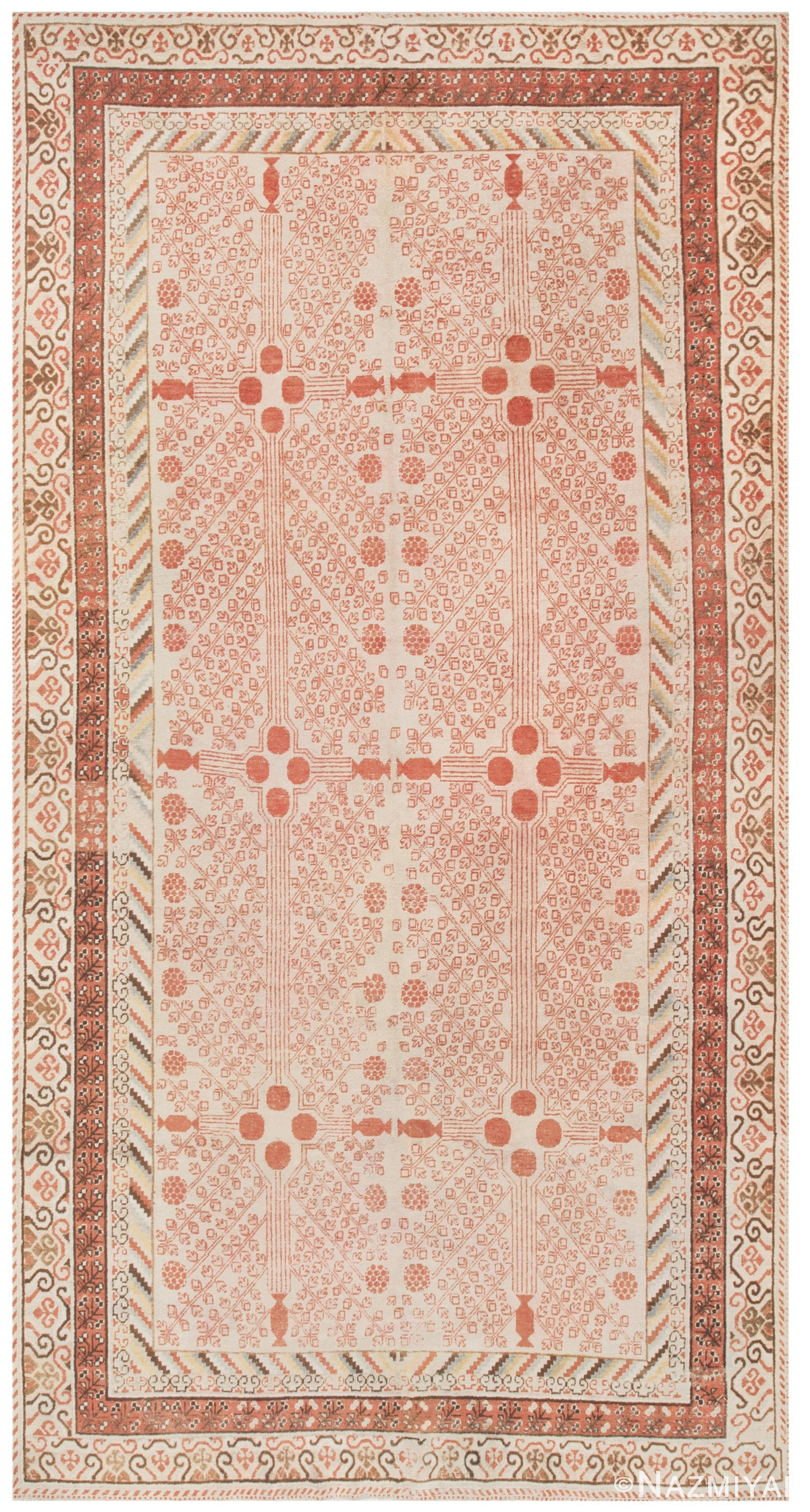 Antique Khotan Oriental Rugs 44430 Detail/Large View