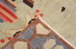 Weave Vintage Art Deco Indian rug 44915 by Nazmiyal