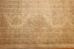 antique agra indian rug 45029 border Nazmiyal