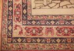 antique kerman persian rug 44213 corner Nazmiyal