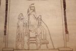 antique kerman persian rug 44213 king Nazmiyal