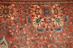 antique sarouk farahan persian rug 43353 detail antique sarouk farahan persian rug 43353 detail Nazmiyal