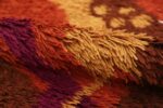 Pile small Vintage Swedish Scandinavian Shag Rya rug 45165 by Nazmiyal