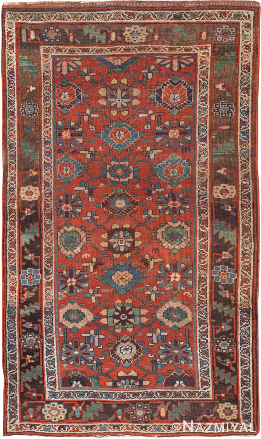 Antique Bidjar Persian Rug #45122 Detail/Large View