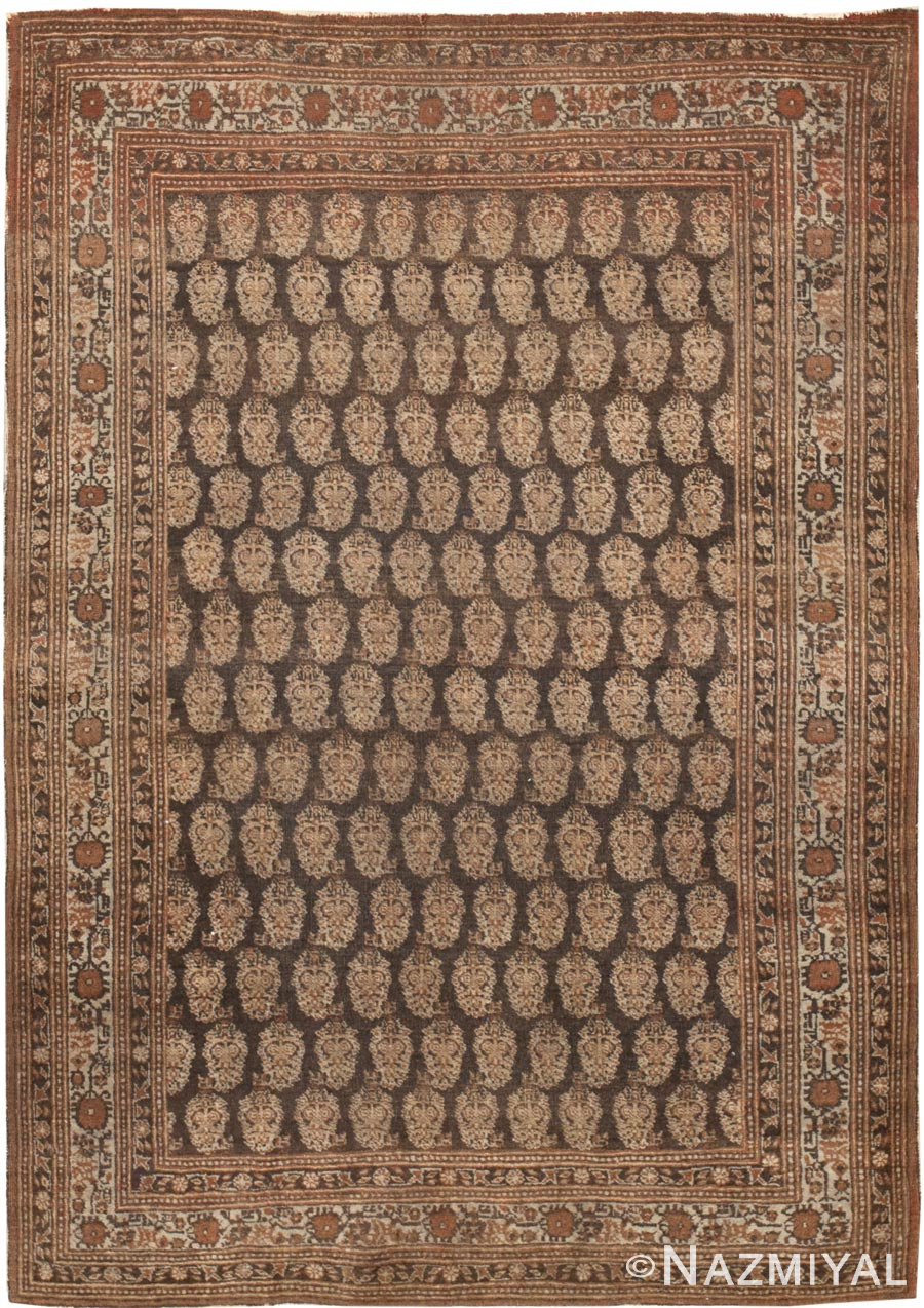 Antique Tabriz Persian Carpet #45126 Detail/Large View