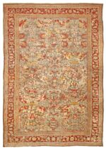 Antique Mahal Persian Rug 42160 Detail/Large View