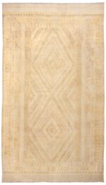 Antique Dhurry Indian Rug 44919 Detail/Large View