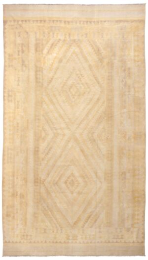Antique Dhurry Indian Rug 44919 Detail/Large View