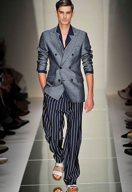 Men's Fashion: Ferragamo Double Breasted Blazer Men's Fashion Ferragamo Double Breasted Blazer