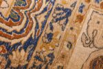 vintage mid century indian rug 45166 weave Nazmiyal