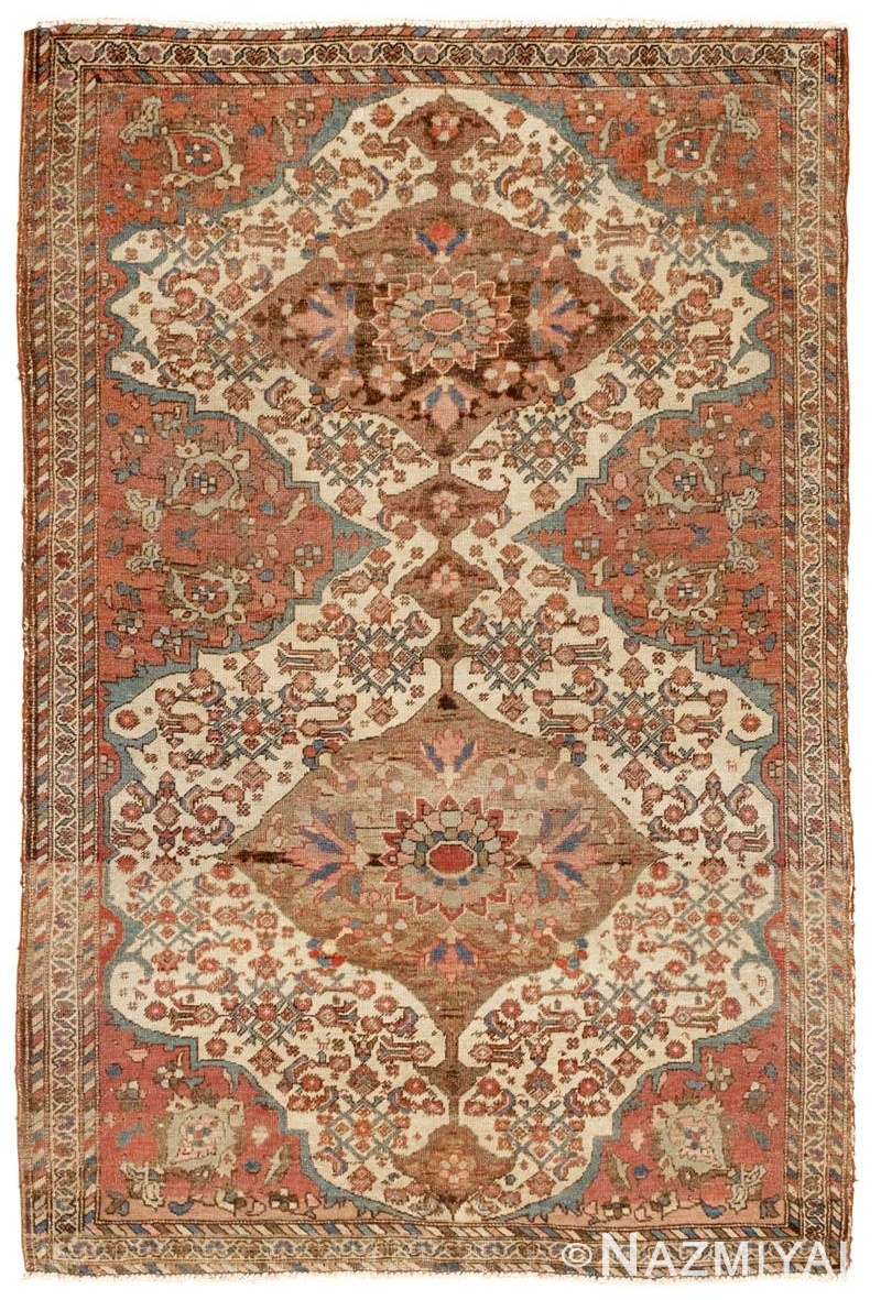 Antique Sarouk Carpet 45118 Nazmiyal Antique Rugs